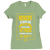 nobody exists on purpose Ladies Fitted T-Shirt