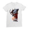 death bunny. Ladies Fitted T-Shirt