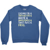 natural queens rock Crewneck Sweatshirt