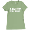 lucky exam Ladies Fitted T-Shirt