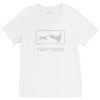 fast food funny V-Neck Tee