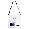 no probllama Adjustable Strap Totes