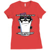 master shake demon Ladies Fitted T-Shirt