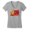 gildan funny  irritable owl syndrome, ideal gift, birthday present Women's V-Neck T-Shirt