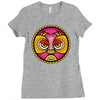 lucha libre pink Ladies Fitted T-Shirt
