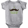 mustache pinch Baby Bodysuit