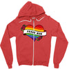 Proud Mom Zipper Hoodie