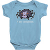 people scare me Baby Onesie