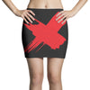 red x Mini Skirts