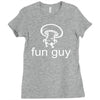 fun guy Ladies Fitted T-Shirt