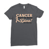 Cancer Picked The Wrong Diva Ladies Fitted T-Shirt