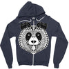 panda Zipper Hoodie