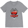 birthday boy mc queen V-Neck Tee