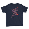 rad white and blue Youth Tee