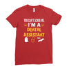 dental assistant halloween Ladies Fitted T-Shirt