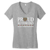 proud autism dad Women's V-Neck T-Shirt