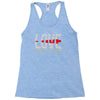 love make you fall apart Racerback Tank