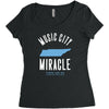 music city miracle Women's Triblend Scoop T-shirt