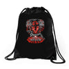 stranger thrills Drawstring Bags
