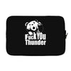ted fuck you thunder Laptop sleeve