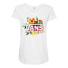 Vans Floral Maternity Scoop Neck T-shirt