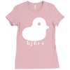 bjork duck diva indie rock band singer Ladies Fitted T-Shirt