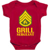 grill sergeant military Baby Bodysuit