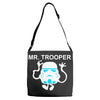 mr trooper movie inspired Adjustable Strap Totes