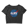 Nasa Parody Gay Crop Top