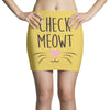 CHECK MEOWT CAT Mini Skirts