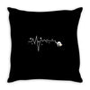Scary Cat Throw Pillow