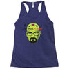 no brain no gain Racerback Tank