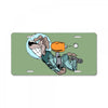 astronaut dog License Plate
