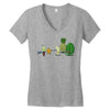 mean fruit Women's V-Neck T-Shirt
