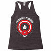 patriotic plumbing Racerback Tank
