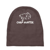 carp hunter pike angler fishing new Baby Beanies