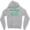 shell yeah turtle Zipper Hoodie