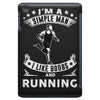 simple man running iPad Mini
