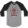 Zelda Glowing Sheikah Eye 3/4 Sleeve Shirt