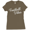 football vibes Ladies Fitted T-Shirt