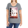 Surf Paradise City Ladies Curvy T-Shirt