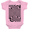 optical illusion Baby Onesie
