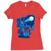 night sky projector Ladies Fitted T-Shirt