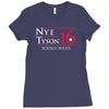 nye tyson '16 science rules Ladies Fitted T-Shirt