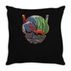 scott lang crossing the back yard Throw Pillow