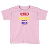 i prefer eating out girls Toddler T-shirt