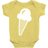 ice cream cone funny Baby Onesie
