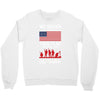 Stand For The Flag We Kneel For The Fallen Crewneck Sweatshirt