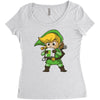 blowing bits Women's Triblend Scoop T-shirt