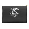 fishing is my cardio Accessory Pouches